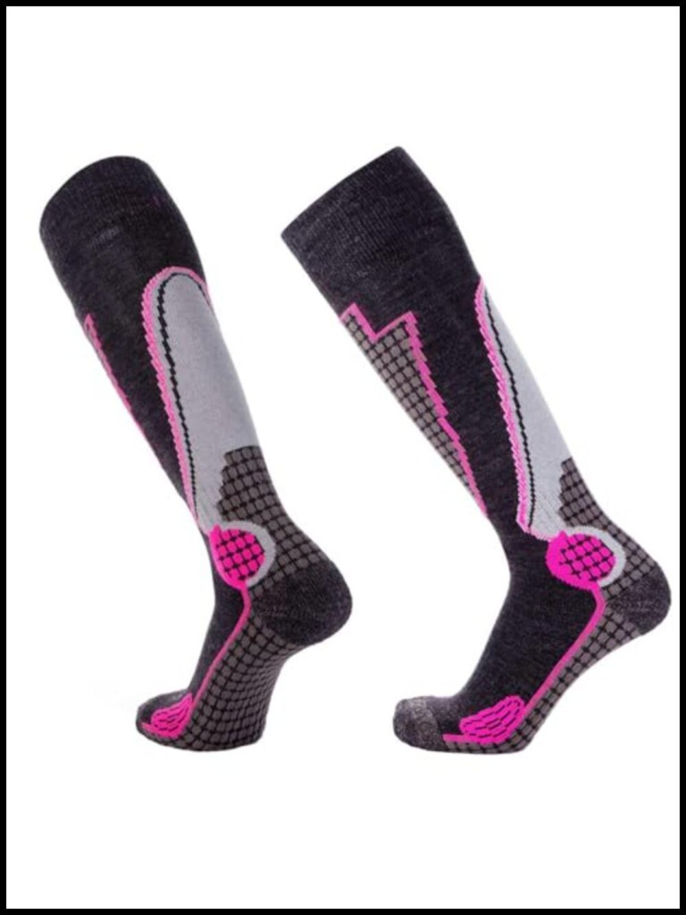 Merino Wool Ski Socks Knee-High Thermal Warm OTC Winter Snowboard Socks